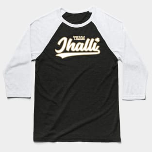 Team Jhalli NAVY Baseball T-Shirt